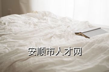 安顺市人才网