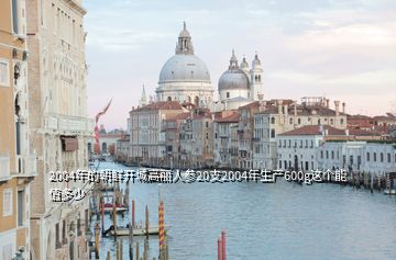 2004年的朝鲜开城高丽人参20支2004年生产600g这个能值多少