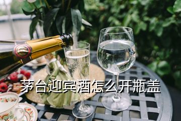 茅台迎宾酒怎么开瓶盖