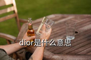 dior是什么意思