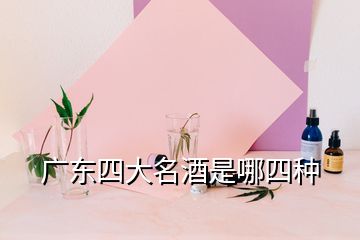 广东四大名酒是哪四种