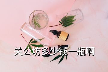 关公坊多少钱一瓶啊