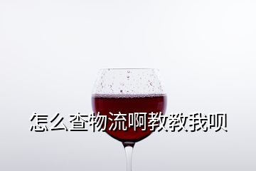 怎么查物流啊教教我呗