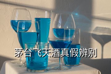 茅台飞天酒真假辨别