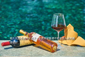 刚入坑酱香酒朋友送了一支贵州溁盉酒不知道怎么评判酱香酒好