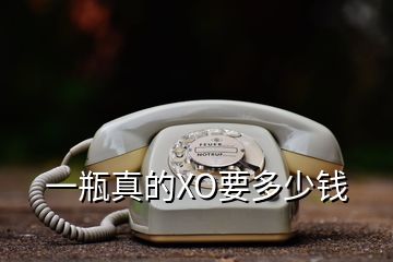 一瓶真的XO要多少钱