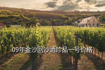 09年金沙回沙酒珍品一号价格