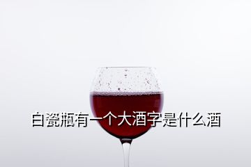 白瓷瓶有一个大酒字是什么酒