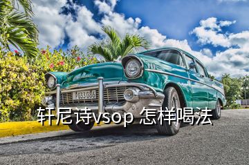 轩尼诗vsop 怎样喝法