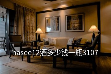 hasee12酒多少钱一瓶3107