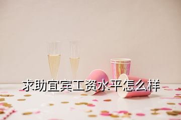 求助宜宾工资水平怎么样