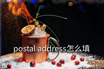 postal address怎么填