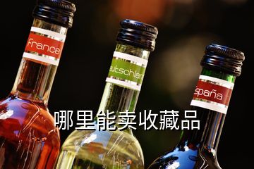 哪里能卖收藏品