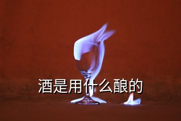 酒是用什么酿的