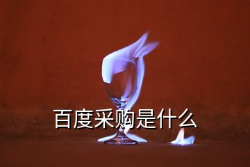 百度采购是什么