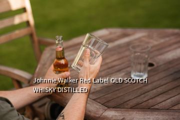 Johnnie Walker Red Label OLD SCOTCH WHISKY DISTILLED