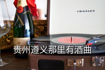 贵州遵义那里有酒曲