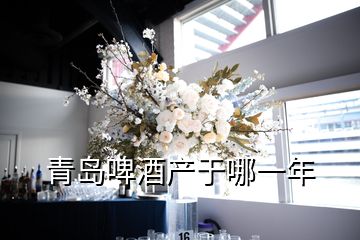 青岛啤酒产于哪一年