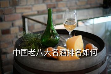 中国老八大名酒排名如何