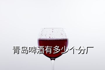 青岛啤酒有多少个分厂