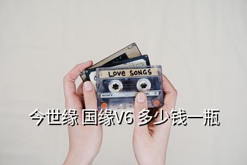 今世缘 国缘V6 多少钱一瓶