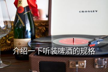 介绍一下听装啤酒的规格