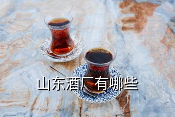 山东酒厂有哪些