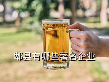 郫县有哪些著名企业