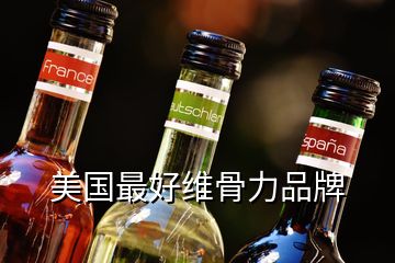 美国最好维骨力品牌