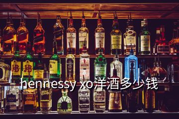 hennessy xo洋酒多少钱