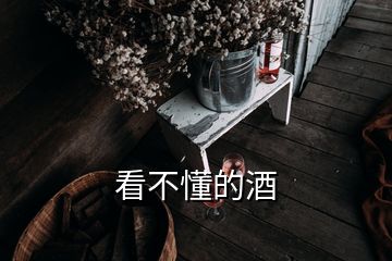 看不懂的酒