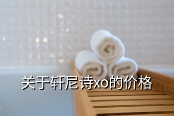 关于轩尼诗xo的价格