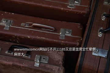 wwwemscomcn网站打不开11185又总是坐席全忙晕倒 麻烦大