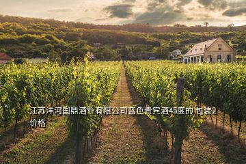 江苏洋河国鼎酒业有限公司蓝色贵宾酒45度的 包装2价格