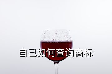 自己如何查询商标