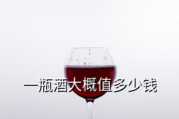 一瓶酒大概值多少钱