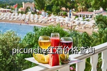 picunche红酒价格查询