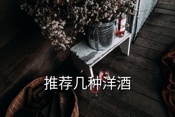 推荐几种洋酒