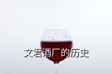 文君酒厂的历史