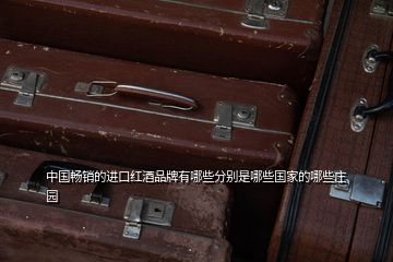 中国畅销的进口红酒品牌有哪些分别是哪些国家的哪些庄园