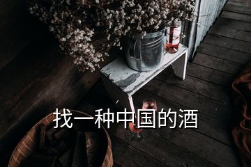 找一种中国的酒