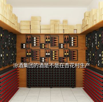汾酒集团的酒是不是在杏花村生产