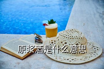 原浆酒是什么意思
