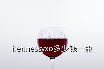 hennessyxo多少钱一瓶