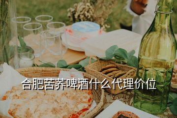合肥苦荞啤酒什么代理价位