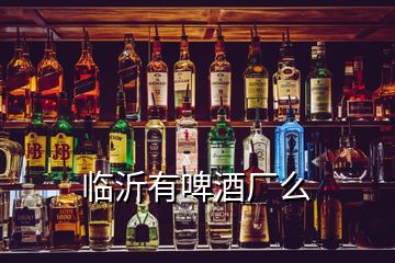 临沂有啤酒厂么