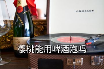 樱桃能用啤酒泡吗