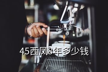 45西凤8年多少钱