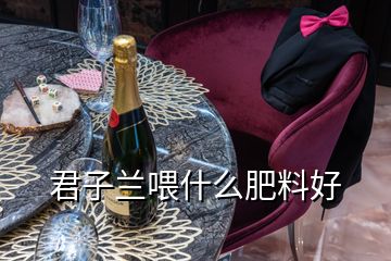 君子兰喂什么肥料好