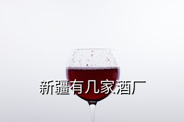 新疆有几家酒厂